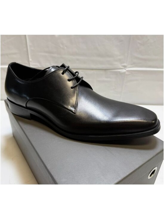 Frasoicus Mens Black Leather Oxford Dress Shoes Size 9 NEW main image 11